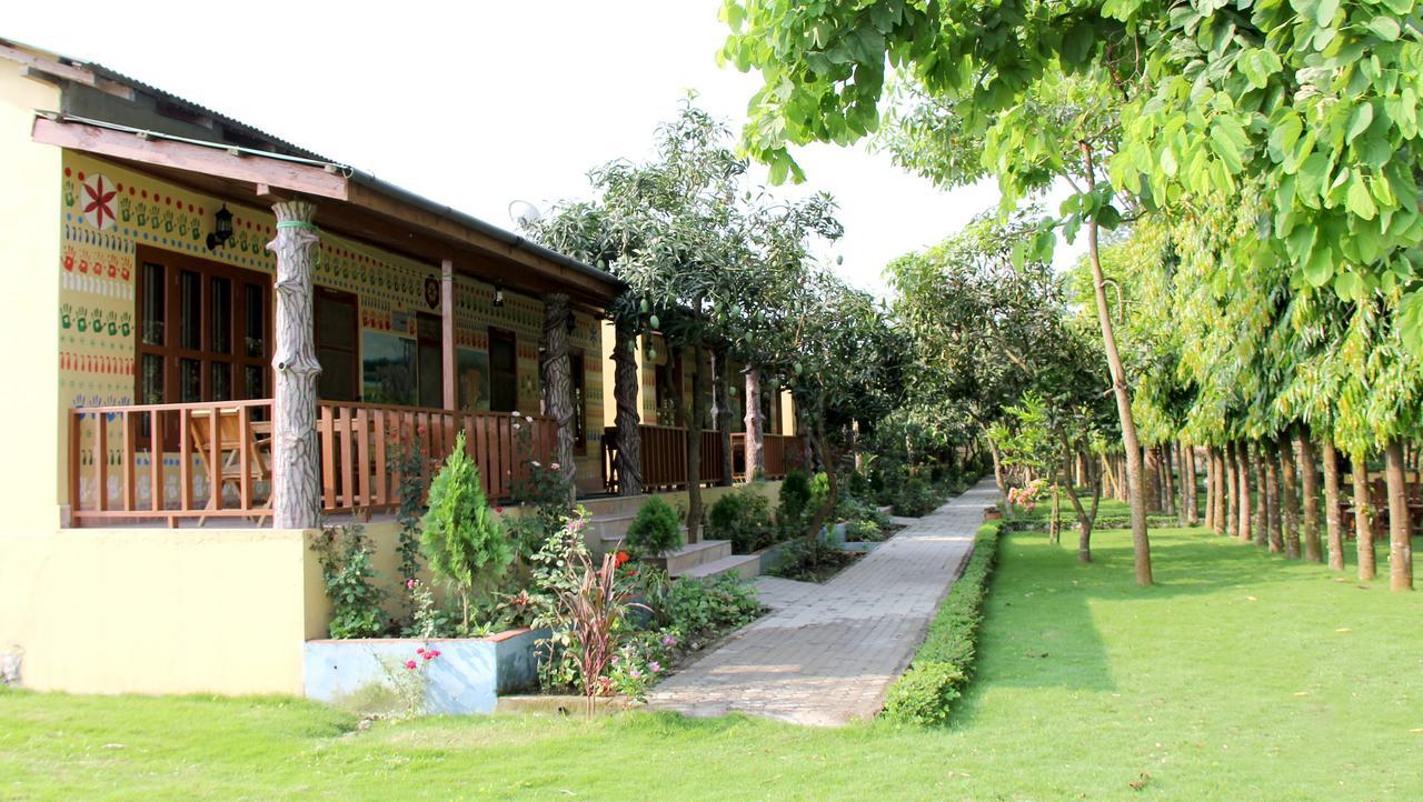 Rhino Land Jungle Lodge Sauraha Exterior photo